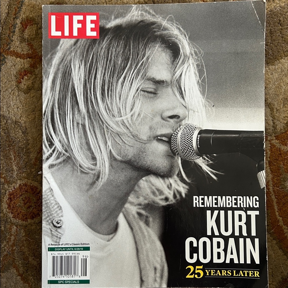 LIFE Magazine 2017-2019  REMEMBERing Kurt Cobain 25 years Later